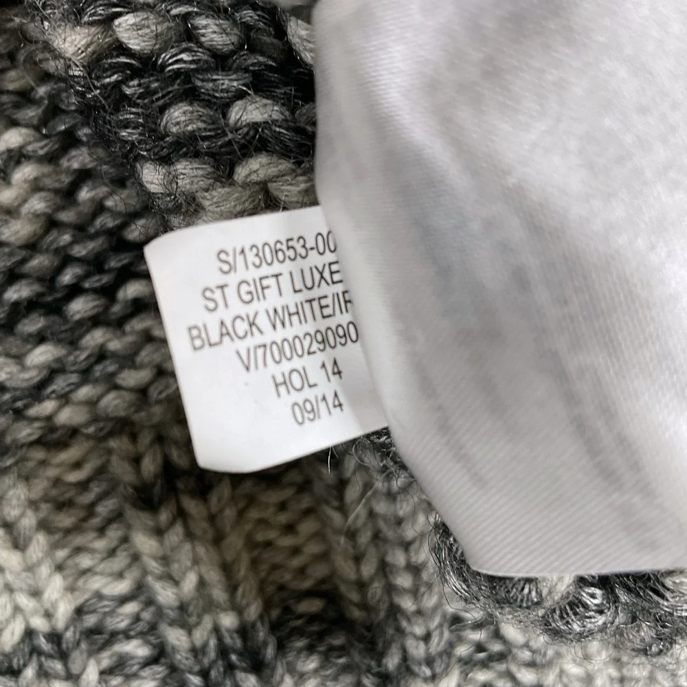 Banana Republic Cardigan Men Large Gray Long Sleeve Button Heavyweight Wool Knit